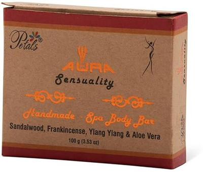 Petals Aura Sensuality Handmade Spa Body Bars(3 x 100 g)