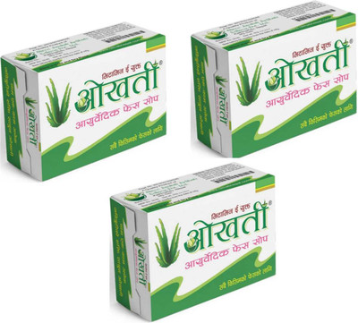 OKHATI Okhti ayurvadic soap 50gm 3pc(3 x 50 g)