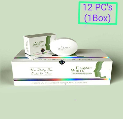 Classic White Soap (Pack Of 12)(12 x 91.67 g)
