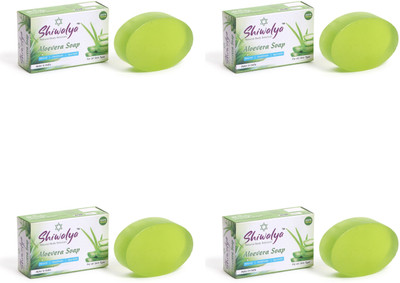 shiwalya ALOEVERA SOAP WITH PURE OIL LUXURY BATHING BAR !1(5 x 2 g)