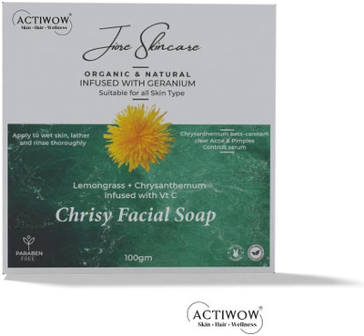 ACTIWOW Jiore Chrisy Soap Organic Kojic Acid for Skin Whitening(100 g)