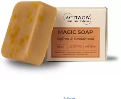 ACTIWOW Magic Soap Petal Fresh Bar with Jasmine and Lavender(100 g)