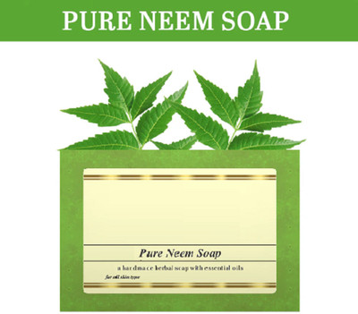 Luipui BEST HANDMADE FACE & BODY TAN REMOVING NEEM SOAP FOR ALL SKIN TYPE PACK OF 1(100 g)