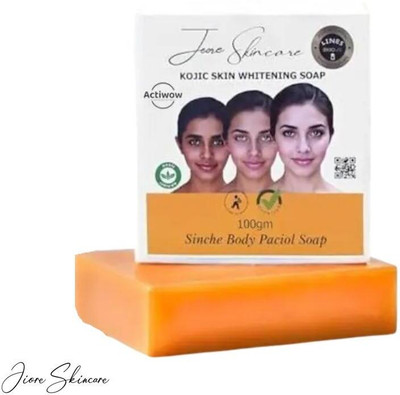 ACTIWOW Jiore Soap Energizing Charcoal for Natural Glow(100 g)