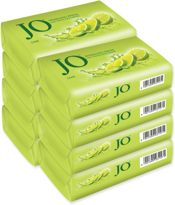 Jo by Wipro Fresh Lime Soap with Glycerine(8 x 150 g)