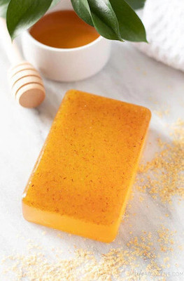 GEUTIERL premium Honey soap base melt and pour for soap making(500 g)