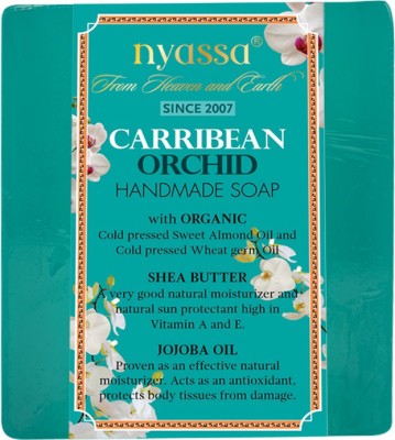 nyassa Luxurious Caribbean Orchid Handmade Natural Bathing Soap|Shea Butter|(150 g)