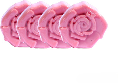 G KRISHNA NATURALS Donkeymilk Redwine Soap Premium Natural Luxury Bath Handmade Soap(4 x 100 g)