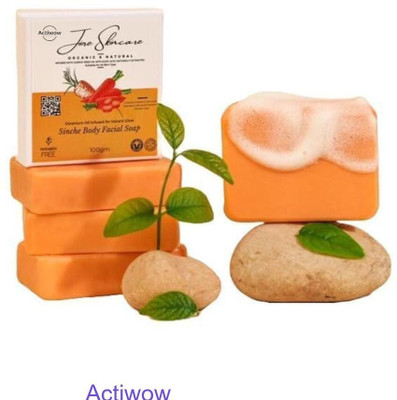 ACTIWOW Jiore Skincare Sinche Body Soap with Chamomile & Rose A02(100 g)