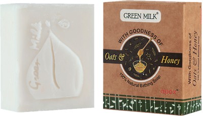 Green Milk Oats & Honey Soap(100 g)