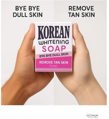 ACTIWOW Korean Soap for Tan Repair Glow(100 g)