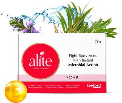 alite Anti Acne Soap With Tea Tree Oil & Salicylic Acid Full-body Cleansing(75 g)