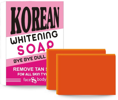 buewey KoreanGlowUp Korean Whitening Soap – Bye Tan, Hello Shine(2 x 100 g)