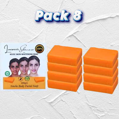 Xelova Get Your Glow Back with Our Detan Soap(8 x 12.5 g)