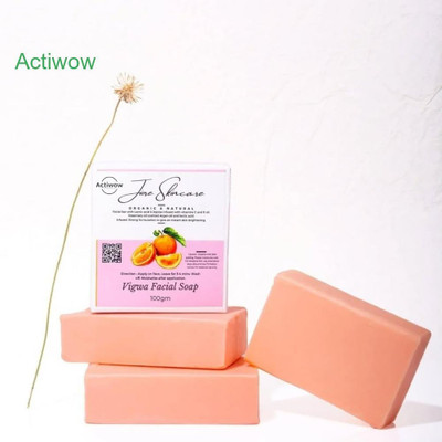 ACTIWOW Jiore Skincare Vigwa Face Whitening Soap with Vitamin E & Lactic Acid jIORE139(100 g)