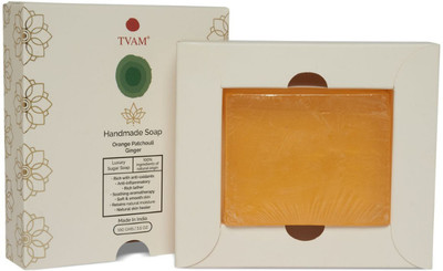 TVAM Handmade Soap – Orange Patchouli Ginger(100 g)