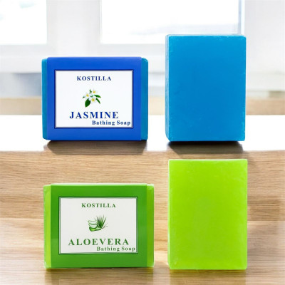 kostilla Bathing Soap Combo – Aloe vera + Jasmine(2 x 100 g)