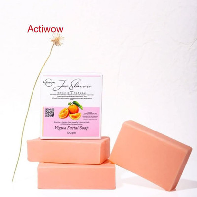 ACTIWOW Jiore Skincare Vigwa Face Whitening Soap with Vitamin C & Jojoba Oil Z10(100 g)