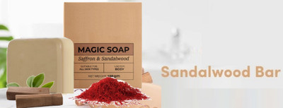 winry Body & Facial Soap - Organic Care Saffron Handmade Soap(150 g)