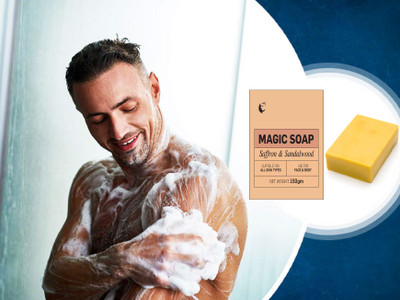 KAIASHA BEST FOR MEN USE THE NEW TRENDY LONGSTAY HANDMADE SOAP FOR ALL SKIN TYPE(150 g)