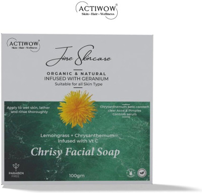 ACTIWOW Jiore Chrisy Soap Refreshing Kojic Acid for Gentle Exfoliation(100 g)
