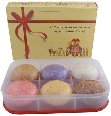 MYSORE SANDAL 6 in 1 gift pack(6 x 150 g)