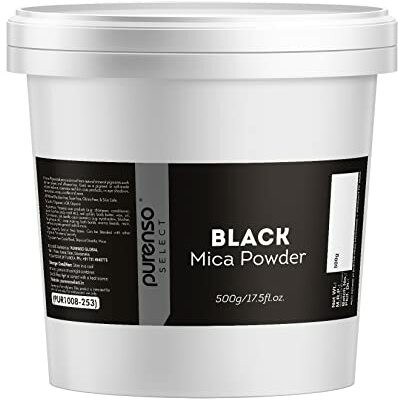 PURENSO Select - Mica - Black (500g x 1 Jar)(500 g)