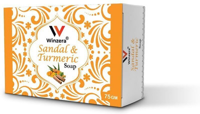 Winzera Sandal and Turmeric with Nourishing & Anti-Aging Properties Soap(100 g)