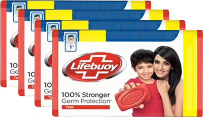 LIFEBUOY 100% Stronger Germ Protection(3 x 125 g)