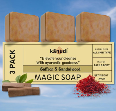 KaNuDi Magic Soap for Detan(3 x 100 g)