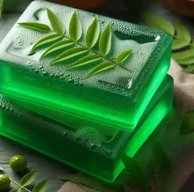 GEUTIERL Neem Natural Soap Base To Make Soap At Home Natural Melt And Pour Soap Base(500 g)