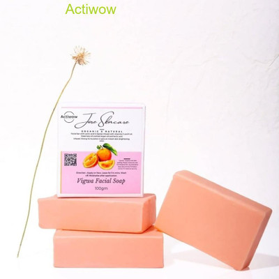 ACTIWOW Jiore Skincare Vigwa Face Whitening Soap with Vitamin C & Jojoba Oil Z31(100 g)