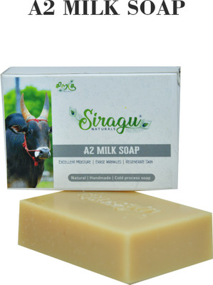 Siragu Naturals A2 Milk Soap(100 g)