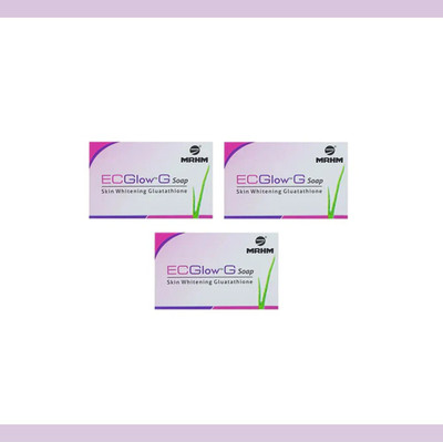 MRHM EC Glow G Whitening & Rejuvenating Soap(3 x 75 g)