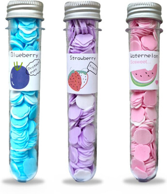 Cursive Travel Soft Paper Soap Flower & Multi Design Tube Shape Bottle 15g Hand Wash(3 x 20 g)