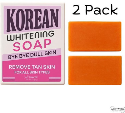 ACTIWOW Korean Soap Herbal Spotless Glow Bar 2PCS(100 g)