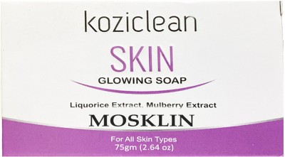 MOSKLIN KOJICLEAN SKIN GLOWING SOAP FOR ACNE FREE GLOWING SKIN PAK OF - 75g x 1(75 g)