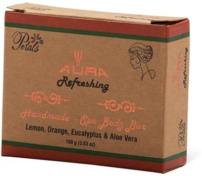 Petals Aura Refreshing Handmade Spa Body Bars(3 x 100 g)