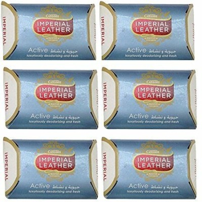 Imperial Leather Imported Active Soap 175g,Pack of 6(6 x 175 g)