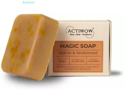 ACTIWOW Magic Soap Smooth Feel Bar with Oats and Aloe(100 g)