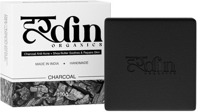 Hardin Organics Activated Charcoal Soap | Detox & Deep Cleanse | Anti-Pollution & Oil Control(100 g)