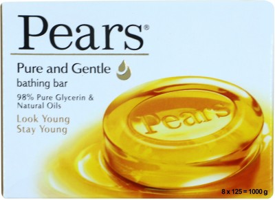 Pears Pure and Gentle Bathing Bar(8 x 125 g)