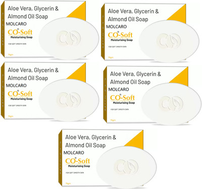 MOLCARO CO-SOFT MOISTURISING SOAP(5 x 15 g)