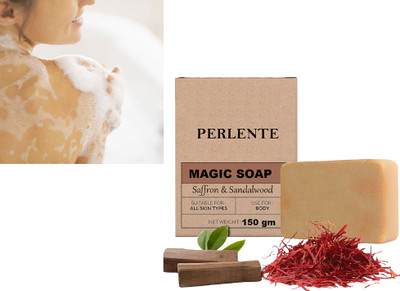 PERLENTE use for 30 days soap for magic soap de -tan and Brightening(150 g)