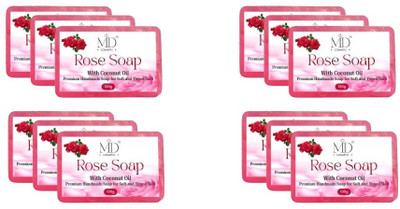 MD COSMETIC Rose Soap_12(12 x 8.33 g)