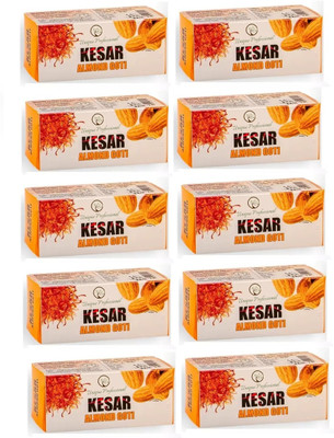 UNIQUE PROFESSIONAL Nandini kesar almond goti fairness facial 25 g Pack Of 10(10 x 25 g)