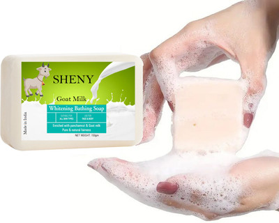 Sheny Goat Milk Soap Base Soap Base Bar For Soap(150 g)