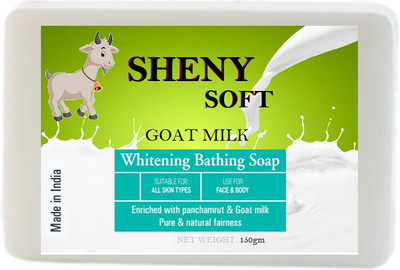 sheny soft Goat Milk Whitening Bathing Soap(150 g)