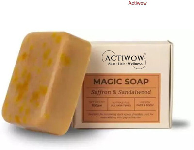 ACTIWOW Magic Soap Fresh Bloom Bar with Herbal Rose Infusion(100 g)