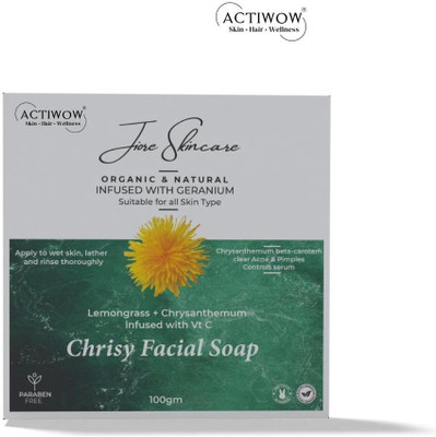 ACTIWOW Jiore Chrisy Soap Rejuvenating Sea Salt for Acne Care(100 g)